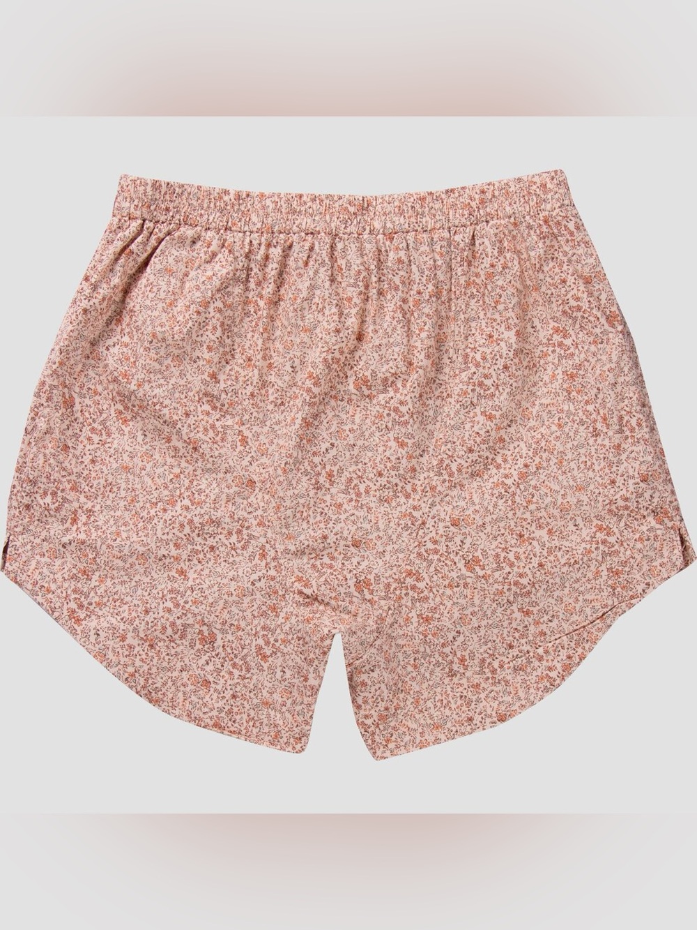 Free People Cloud 9 boxers 100% cotton pink floral shorts